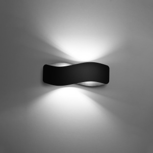 Aplica Tila 2xG9 metal negru rectangular - Img 3