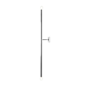 Aplica Tubo M 2xE14 metal crom Aldex