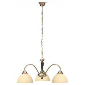 Candelabru Regina 3xE14 metal/sticla bronz/crem Rabalux RBL8173