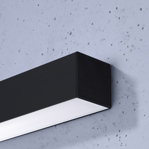 Corp liniar aplicat Pinne LED 4000K 4940lm metal negru liniar - Img 4