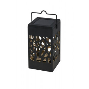 Lampa solara Mora LED 0.07W acril negru Rabalux