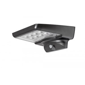 Lampa solara Moselle LED 4W acril negru Rabalux