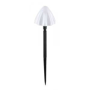 Lampa solara Skadar LED 2W acril negru/alb Rabalux