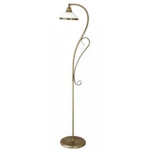 Lampadar Elisett 1xE27 metal/sticla bronz Rabalux