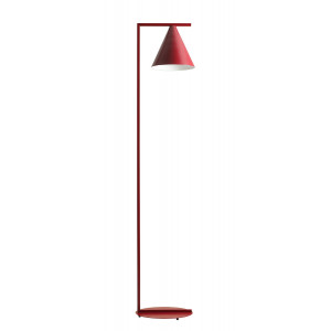 Lampadar Form 1xE27 metal rosu Aldex