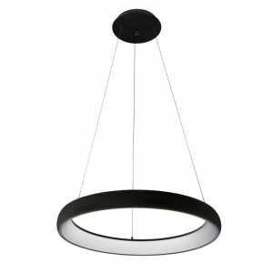 Lustra Alessia LED 50W 2750 lumeni metal/acril negru Italux