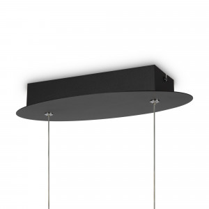 Lustra Curve 1xLED metal negru Maytoni