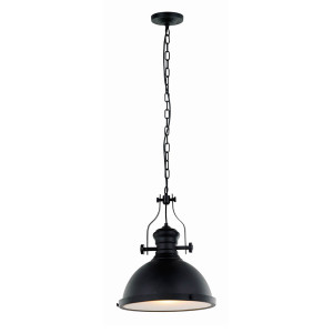 Lustra Maeva 1xE27 metal negru Italux