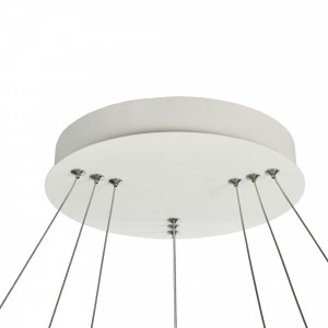 Lustra Nola LED 110W metal alb Maytoni