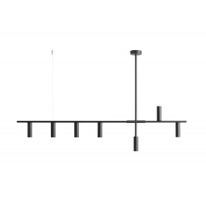 Lustra Trevo 7xGU10 metal negru Aldex
