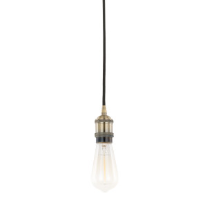 Pendul Classo 1xE27 metal bronz antichizat Italux