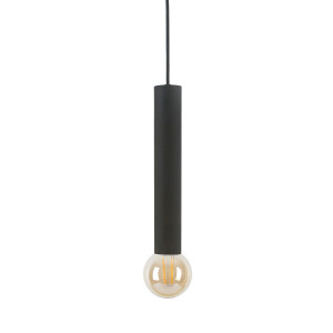 Pendul Marvi TR Dolores L 1xE27 metal/acril negru mat Italux