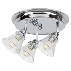 Plafoniera Antoine 3xE14 metal/sticla crom Rabalux RBL3210