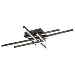 Plafoniera Casimir LED 35W metal/acril negru/alb Rabalux