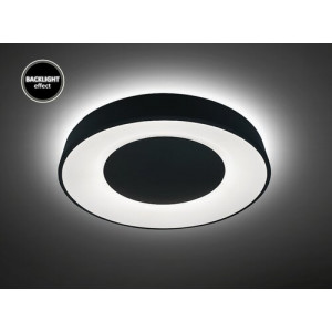 Plafoniera Ceilo LED 38W metal/acril negru/alb Rabalux