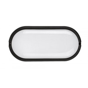 Plafoniera exterior Hort LED 15W acril negru/alb Rabalux
