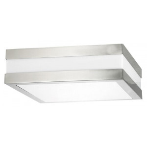 Plafoniera exterior Stuttgart 2xE27 metal/acril nichel/alb Rabalux RBL8227
