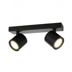 Plafoniera Karlota 1xGU10 metal negru Italux