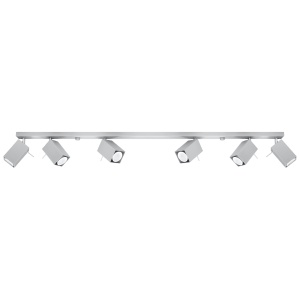 Plafoniera Merida 6xGU10 metal gri patrat