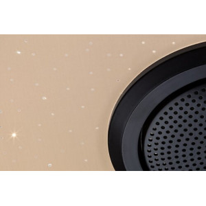Plafoniera Nikolaus LED 24W metal/acril negru/alb Rabalux