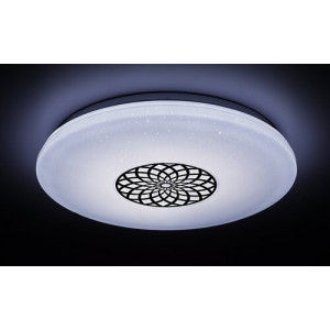 Plafoniera Ophelia LED 24W metal/acril crom/alb Rabalux