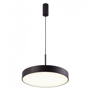 Plafoniera Orbital LED 35W 2100 lumeni metal/acril negru sablat Italux