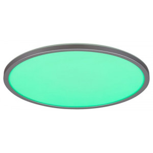 Plafoniera Rasmus LED 22W acril argintiu/alb Rabalux
