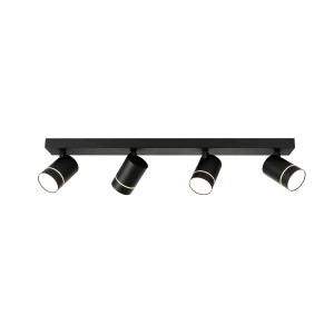 Plafoniera Selma LED 20W 1240 lumeni metal negru Italux