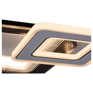 Plafoniera Stregobor LED 48W metal/acril gri/alb Rabalux