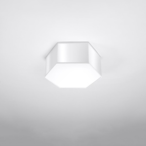 Plafoniera Sunde 13 2xE27 acril alb cube - Img 2