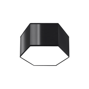 Plafoniera Sunde 15 2xE27 acril negru cube - Img 1