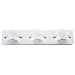 Plafoniera Tony LED 15W metal/acril crom/alb Rabalux