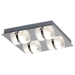 Plafoniera Tony LED 20W metal/acril crom/alb Rabalux RBL5492
