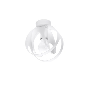 Plafoniera Tulos 1xE27 metal alb