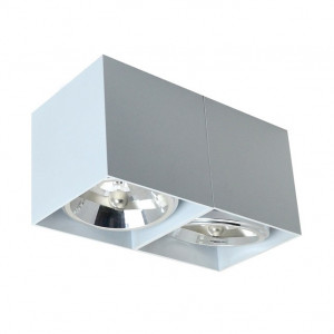 Spot aplicat Box Sl2 2xG9 metal alb Zuma Line