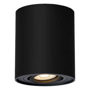 Spot aplicat Kobald 1xGU10 metal/sticla negru Rabalux