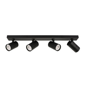 Spot aplicat Laconi 4xGU10 metal negru Italux