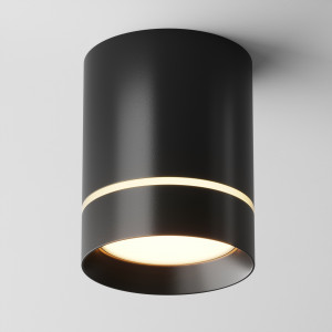 Spot aplicat Orlo LED metal negru Maytoni C085CL-9W3K-B