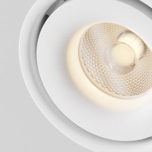 Spot aplicat Yin 1xLED metal alb Maytoni