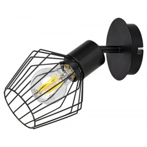 Spot bara Belano 1xE27 metal negru Rabalux