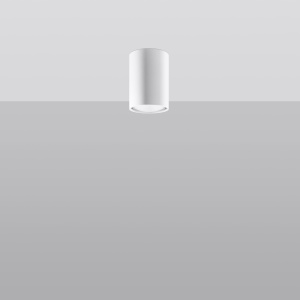 Spot Lagos 10 1xGU10 metal alb tubular - Img 2