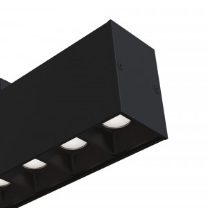 Spot magnetic sina Points 1xLED metal negru