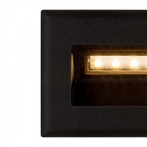 Spot scara incastrat Bosca 1xLED metal negru Maytoni