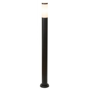 Stalp exterior Black torch 1xE27 metal/acril negru/alb Rabalux