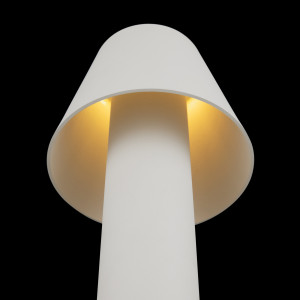 Stalp exterior Harz 1xLED metal alb Maytoni