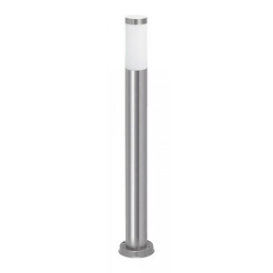Stalp exterior Inox torch 1xE27 metal/acril nichel/alb Rabalux RBL8264