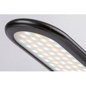 Veioza Adelmo LED 10W metal/acril negru/alb Rabalux