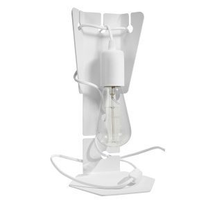 Veioza Arby 1xE27 metal alb
