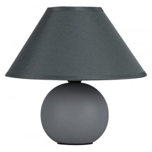 Veioza Ariel 1xE14 metal/lemn gri Rabalux RBL2146