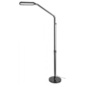 Veioza Draco LED 13W metal/acril negru/alb Rabalux